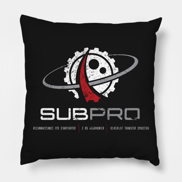 Subpro Pillow by MindsparkCreative