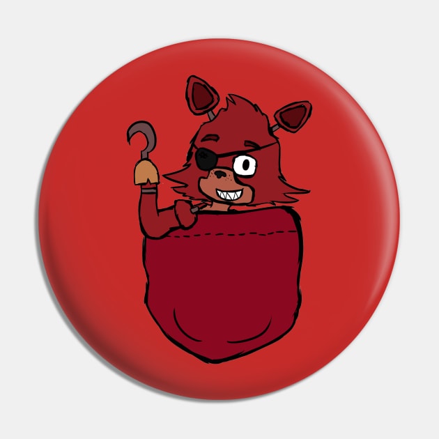 Foxy Pocket - FNAF Pockets Pin by oh_shoot_arts