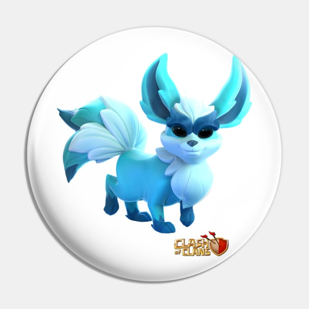 Spirit Fox - Clash of Clans Pin by RW Designs