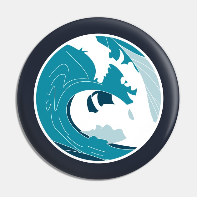 Wave Pin by TMD Creative Studio