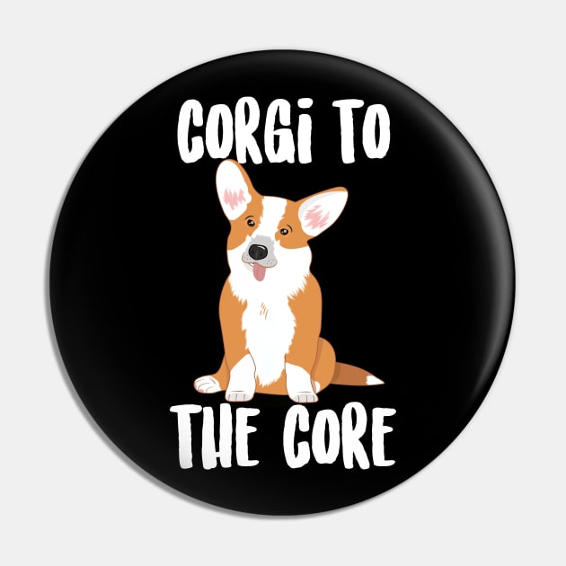 Corgi To The Core Pin by Eugenex