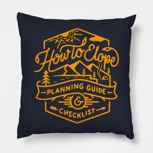 HOW TO ELOPE ? PLANNING GUIDE TO CAMPING Pillow