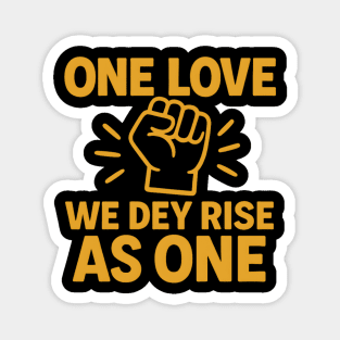 One Love Unity Magnet