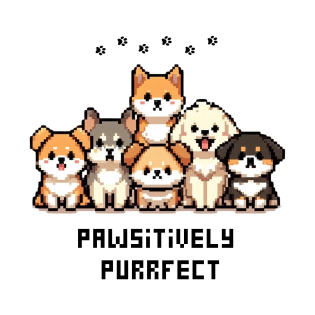 Pixel Dogs Pet Pawsitively Purrfect by Amado ⭐⭐⭐⭐⭐