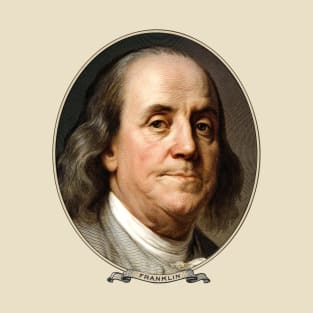 Benjamin Franklin Portrait Fanart T-Shirt