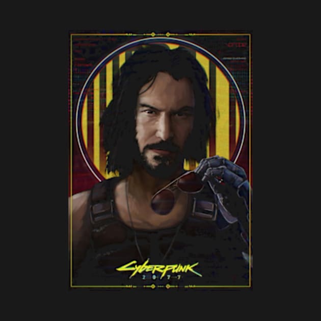 CYBERPUNK - keanu reeves by billythekid