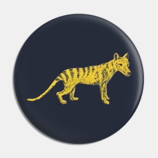 Tasmanian Tiger Pin