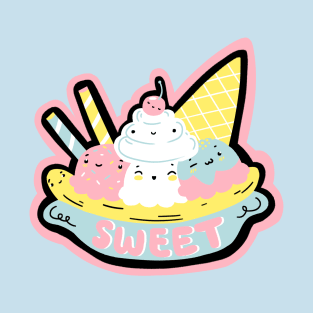 Cute Kawaii Ice-Cream T-Shirt
