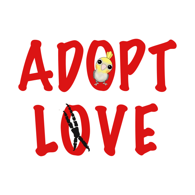 Adopt Love! - Ms. Nemo, the Cockatiel! by HappyWings