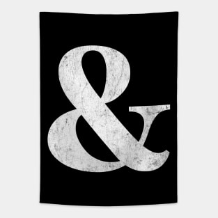 Ampersand / Retro Design Gift Tapestry