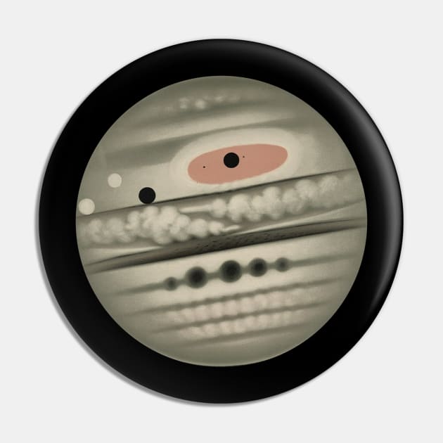 Jupiter Pin by Celtic Morrigan