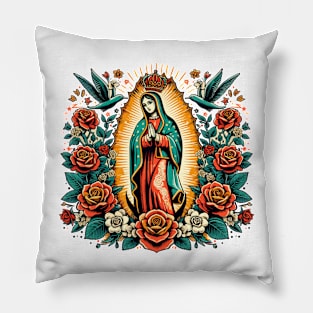 Virgen de Guadalupe Pillow