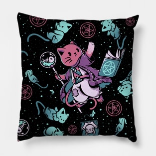 Nekomancer Pattern Pillow