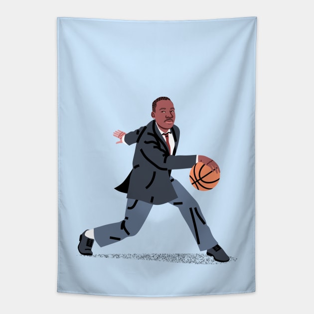 Balling Martin Tapestry by Elad Shagrir