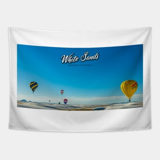 White Sands Hot Air Balloon Invitational Tapestry