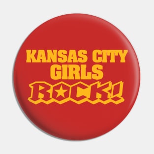 KANSAS CITY MISSOURI GIRLS ROCK! Pin