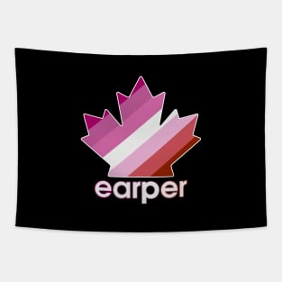 Lesbian Earper Pride Maple Leaf - Wynonna Earp Tapestry