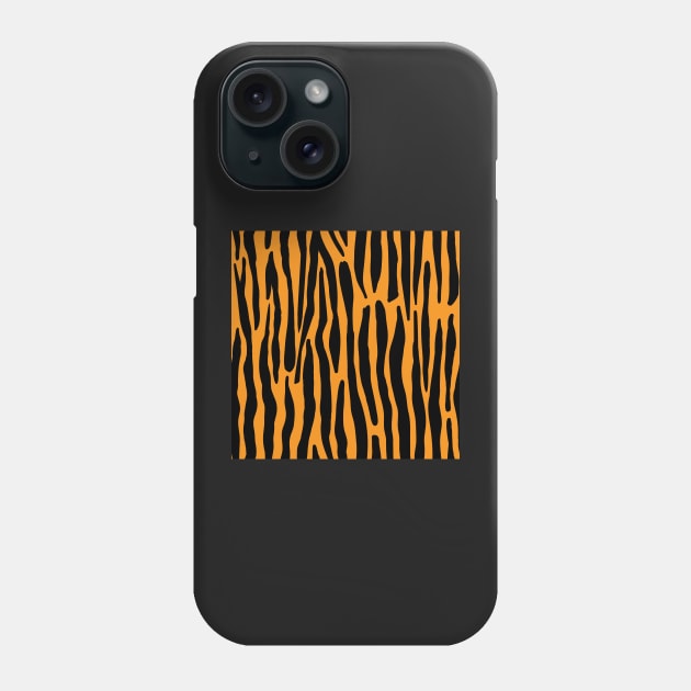 Tiger stripes pattern Phone Case by 3DVictory