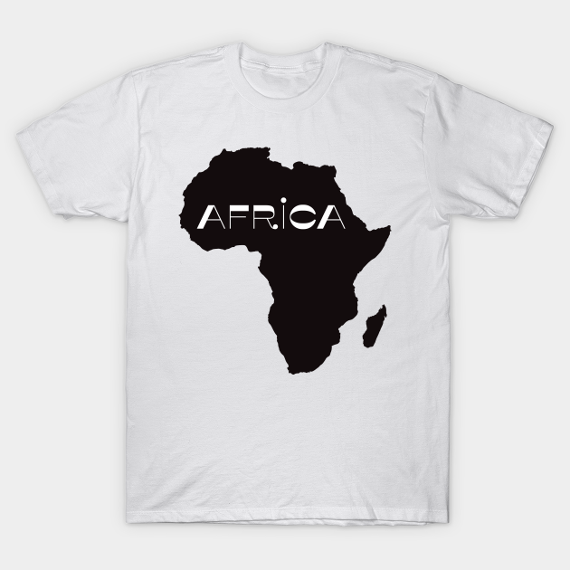 Discover African Map Retro 70s Black Power - Map Of Africa - T-Shirt