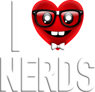 I Love Nerds Magnet