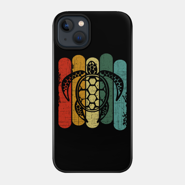 Vintage Sea Turtle - Turtle - Phone Case