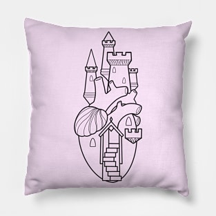 Heart fortress Pillow