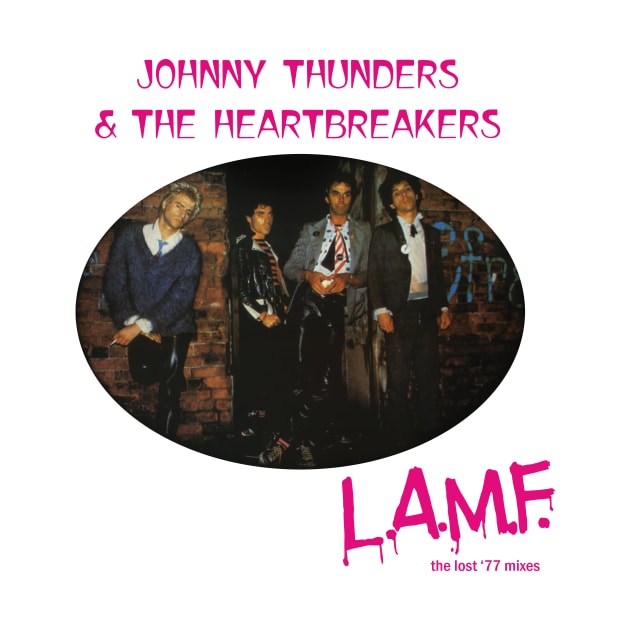 Johnny Thunders L.A.M.F by Hoang Bich