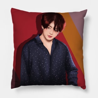 gorgeous jungkook Pillow