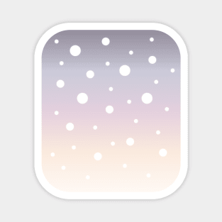 Wintermood | White | Soft Colours Gradient Magnet