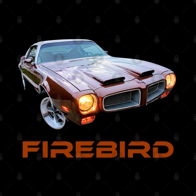 1971 Firebird - Castilian Bronze - Fire font by MotorPix