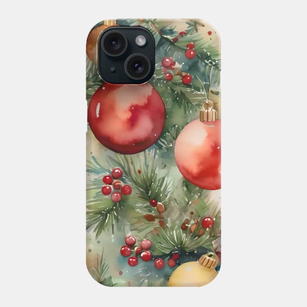 Baubles and Berries Phone Case by cmpoetry