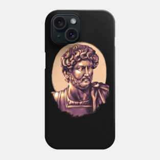 Hadrian bust Phone Case