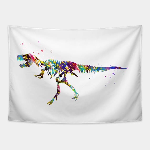 Tyrannosaurus Rex Tapestry by erzebeth