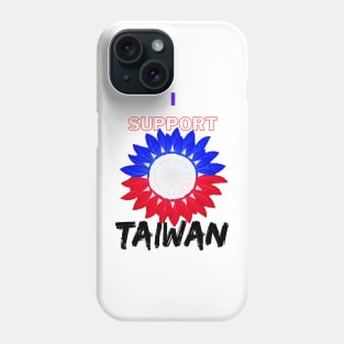 Sunflower of peace - I support Taiwan Phone Case