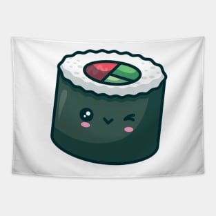 Sushi Roll Wink Tapestry