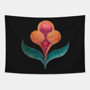 Hand Drawn Flower pattern Tapestry