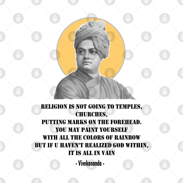 Swami Vivekananda Quote of the day by PlanetMonkey