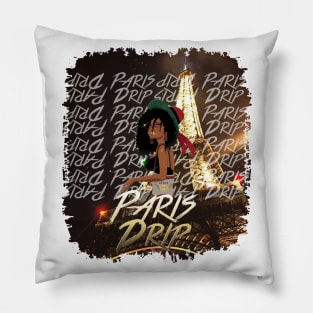 Paris Drip Pillow