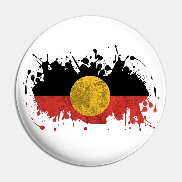 Aboriginal Flag Pin by CF.LAB.DESIGN