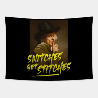 Snitches get Stitches Tapestry