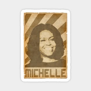 Michelle Obama Retro Magnet