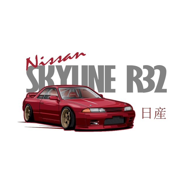 Nissan Skyline R32 by T-JD