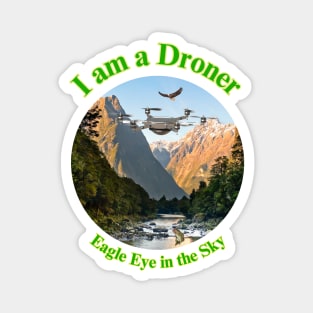 Drone Lovers Fantasy Canyon Magnet