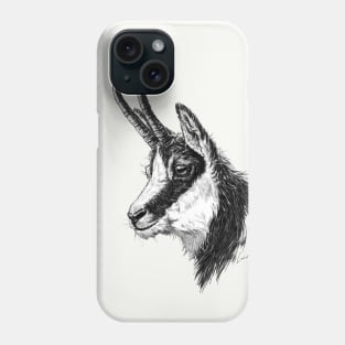 Chamois head Phone Case