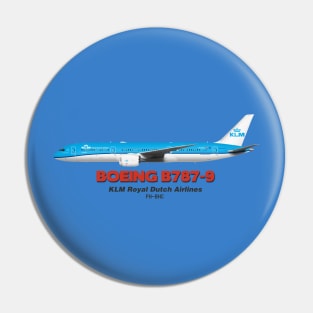 Boeing B787-9 - KLM Royal Dutch Airlines Pin