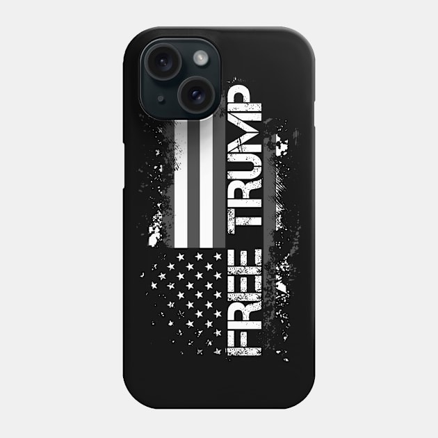 Free Trump, I Stand With Trump Phone Case by Traditional-pct