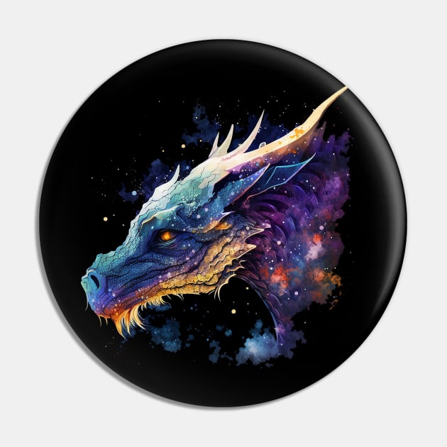 dragon Pin by a cat cooking