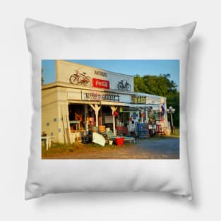 Sunrise On Nippers Grocery Pillow