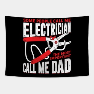 Electrician Dad Father Gift Tapestry