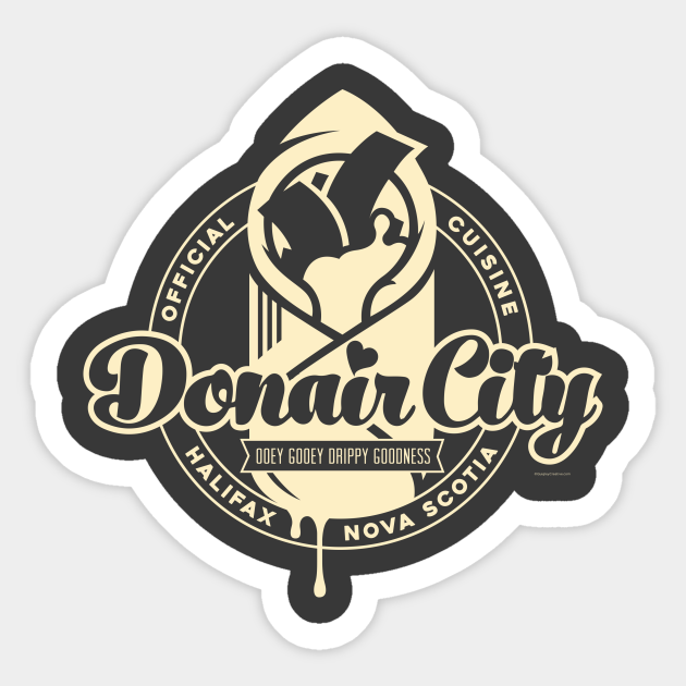  Halifax Donair City Sticker - Food - Sticker
